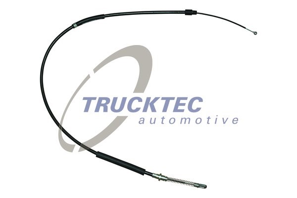 Vajer, parkeringsbroms, Bak Trucktec automotive 02.35.410 TRUCKTEC AUTOMOTIVE