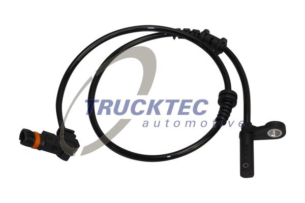 ABS-givare, Sensor, hjulvarvtal, Fram, höger eller vänster Truckt TRUCKTEC AUTOMOTIVE