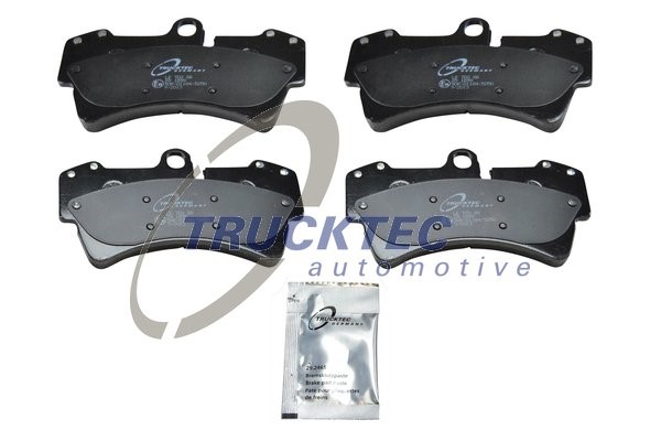 Bromsbeläggsats, Framaxel Trucktec automotive 07.35.112 TRUCKTEC AUTOMOTIVE