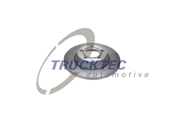 Bromsskiva Solid, Bakaxel Trucktec automotive 07.35.135 TRUCKTEC AUTOMOTIVE