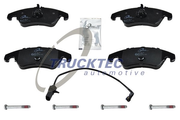 Bromsbeläggsats, Framaxel Trucktec automotive 07.35.190 TRUCKTEC AUTOMOTIVE