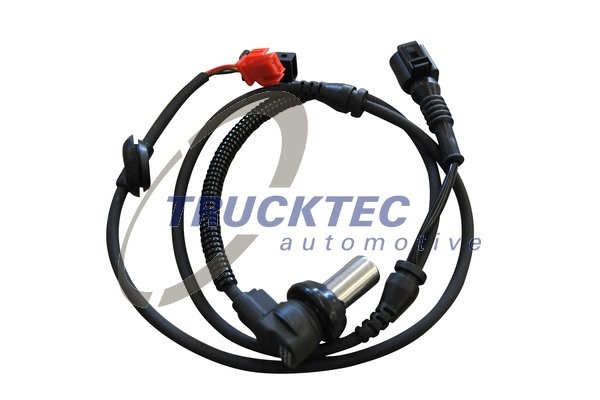 ABS-givare, Sensor, hjulvarvtal, Fram, höger eller vänster Truckt TRUCKTEC AUTOMOTIVE