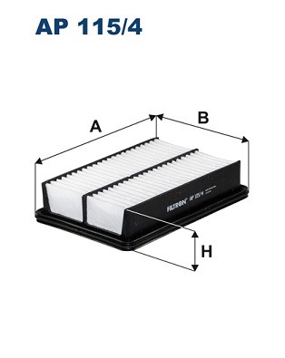 Luftfilter Filtron AP 115/4 FILTRON