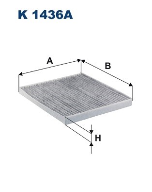 Kupefilter Filtron K 1436A FILTRON