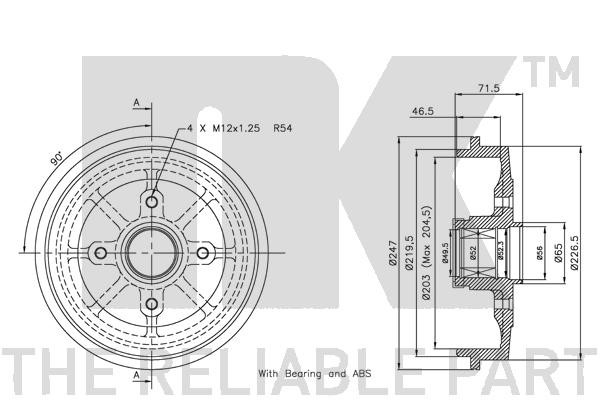 Bromstrumma, Bakaxel Nk 251916 NK