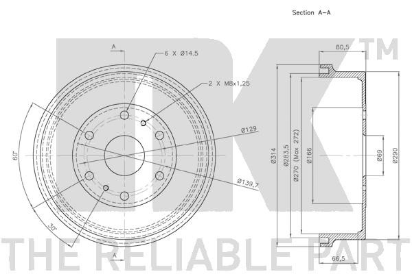 Bromstrumma, Bakaxel Nk 254520 NK