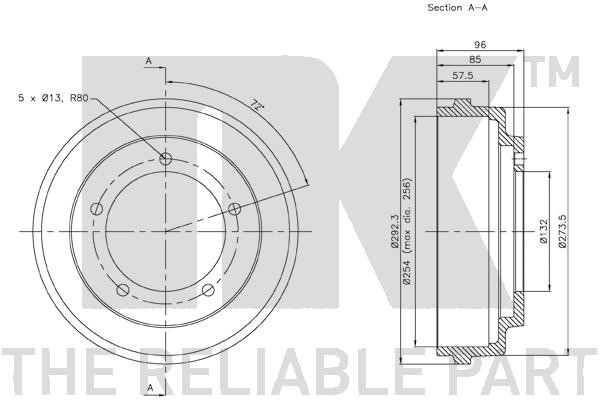 Bromstrumma, Bakaxel Nk 262508 NK