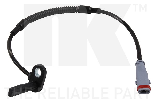 ABS-givare, Sensor, hjulvarvtal, Framaxel, Tvåsidig Nk 293622 NK
