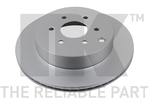 Bromsskiva Ventilerad, Bakaxel Nk 312281 NK