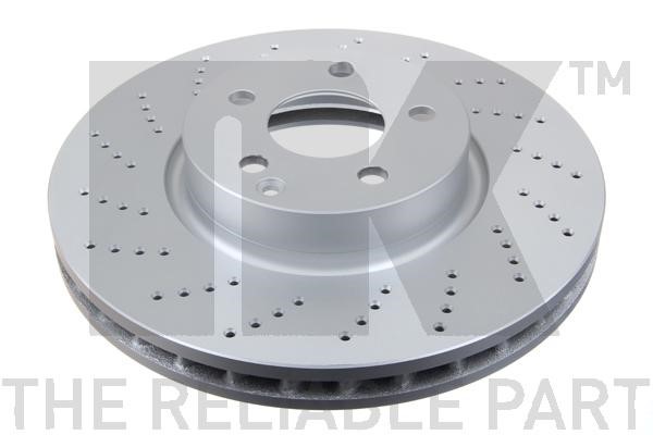 Bromsskiva Ventilerad, Framaxel Nk 3133102 NK
