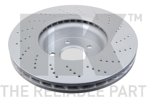 Bromsskiva Ventilerad, Framaxel Nk 3133102 NK