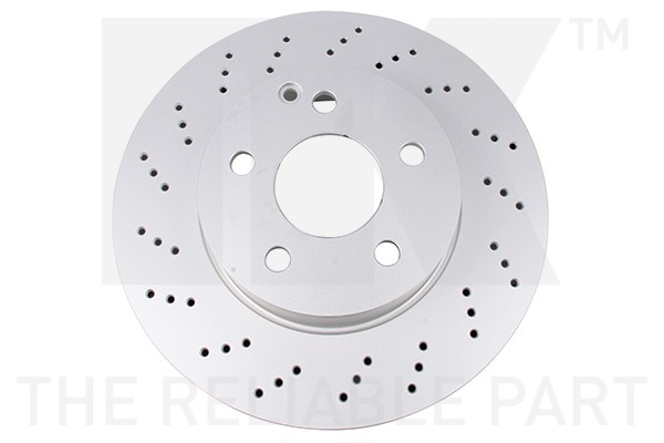 Bromsskiva Ventilerad, Framaxel, Bakaxel Nk 3133110 NK