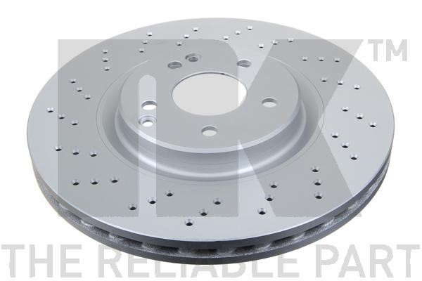 Bromsskiva Ventilerad, Framaxel Nk 3133117 NK