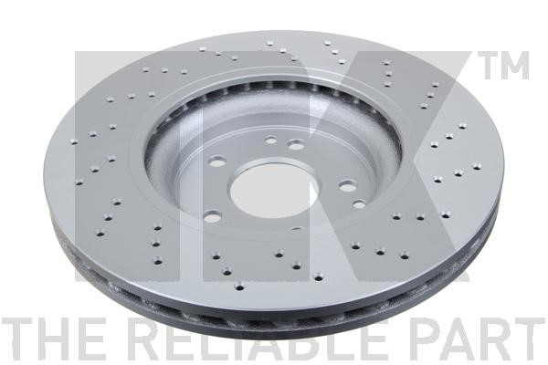 Bromsskiva Ventilerad, Framaxel Nk 3133117 NK