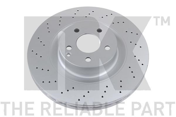 Bromsskiva Ventilerad, Framaxel Nk 3133118 NK