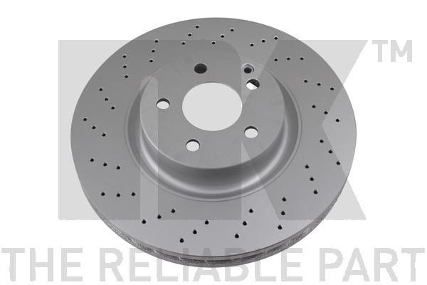 Bromsskiva Ventilerad, Framaxel Nk 3133119 NK