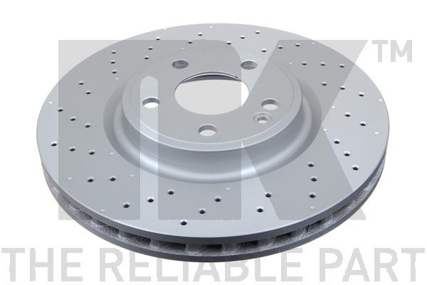 Bromsskiva Ventilerad, Framaxel Nk 3133124 NK