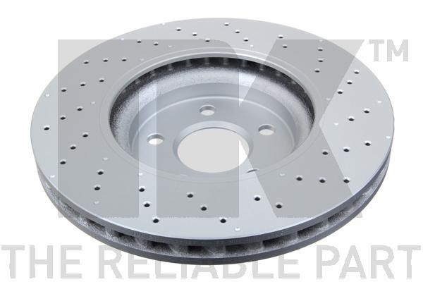 Bromsskiva Ventilerad, Framaxel Nk 3133124 NK