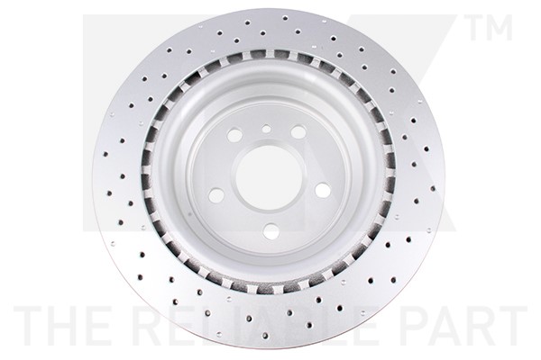 Bromsskiva Ventilerad, Bakaxel Nk 3133144 NK
