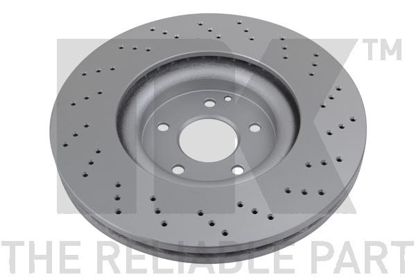 Bromsskiva Ventilerad, Framaxel Nk 313390 NK