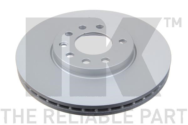 Bromsskiva Ventilerad, Framaxel, Bakaxel Nk 313625 NK