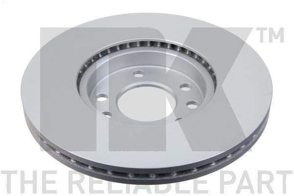 Bromsskiva Ventilerad, Framaxel, Bakaxel Nk 313625 NK