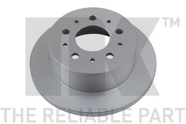 Bromsskiva Solid, Bakaxel, Framaxel Nk 313731 NK