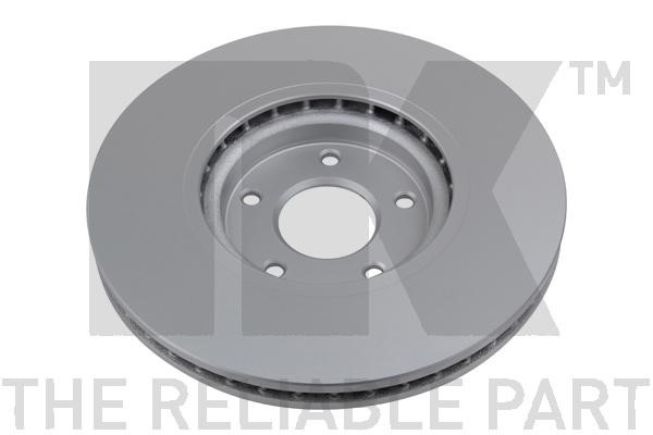 Bromsskiva Ventilerad, Bakaxel, Framaxel Nk 313968 NK