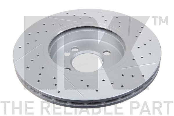 Bromsskiva Ventilerad, Framaxel Nk 314038 NK Bromsskiva Ventilerad, Framaxel Nk 314038 NK