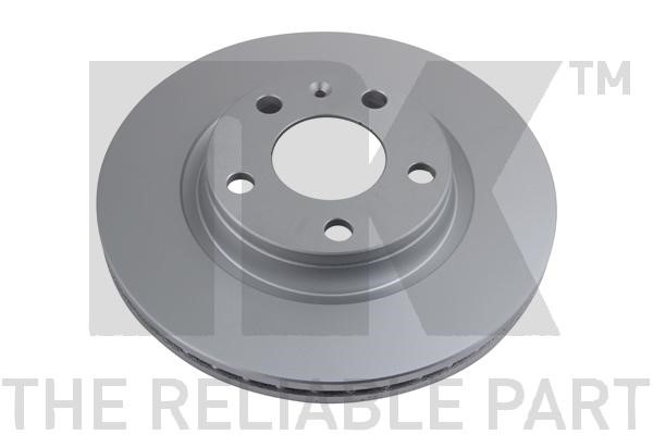 Bromsskiva Ventilerad, Framaxel, Bakaxel Nk 314762 NK