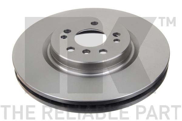Bromsskiva Ventilerad, Framaxel, Bakaxel Nk 343392 NK