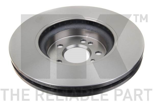 Bromsskiva Ventilerad, Framaxel, Bakaxel Nk 343392 NK