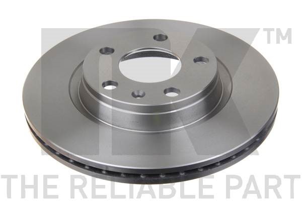 Bromsskiva Ventilerad, Framaxel, Bakaxel Nk 344762 NK