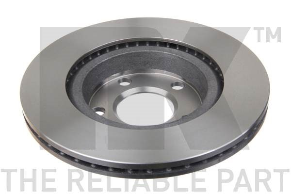 Bromsskiva Ventilerad, Framaxel, Bakaxel Nk 344762 NK