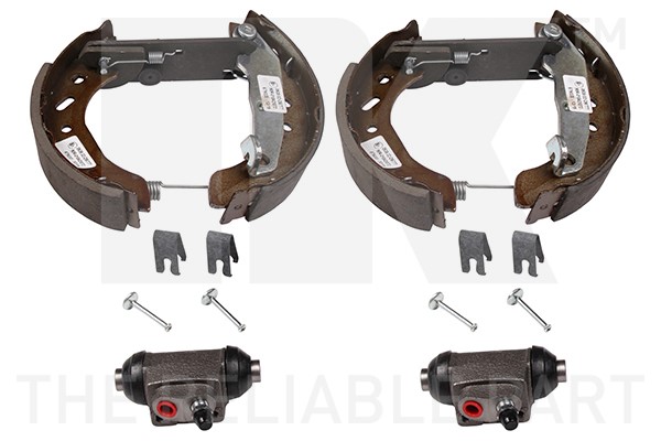 Bromsbackar, sats, Bakaxel Nk 442553504 NK