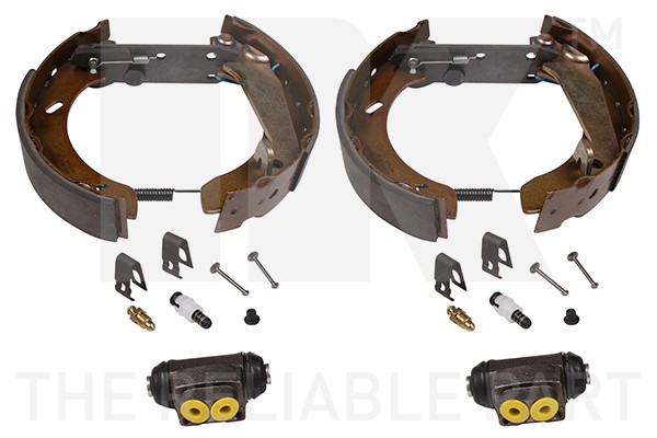 Bromsbackar, sats, Bakaxel Nk 442553601 NK