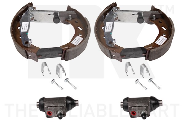Bromsbackar, sats, Bakaxel Nk 442558601 NK