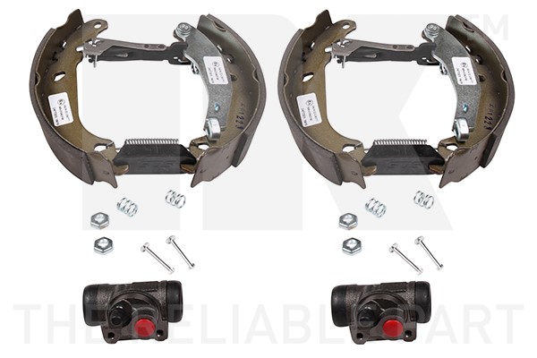 Bromsbackar, sats, Bakaxel Nk 443947601 NK