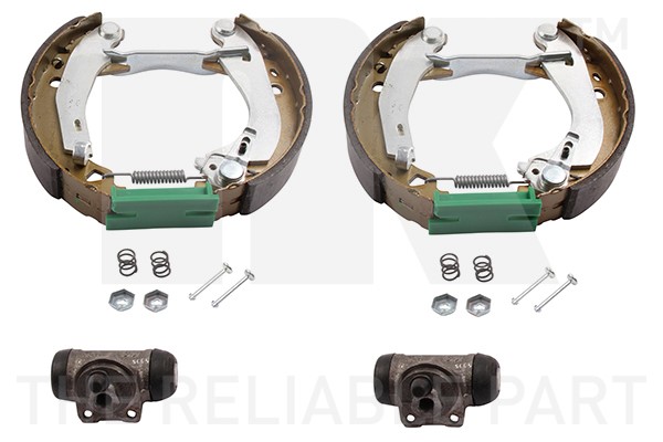 Bromsbackar, sats, Bakaxel Nk 449940706 NK