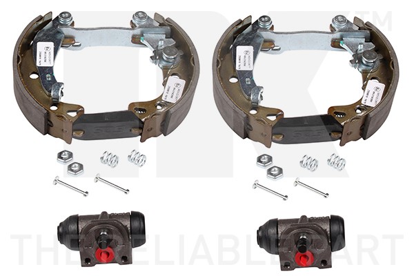 Bromsbackar, sats, Bakaxel Nk 449948803 NK