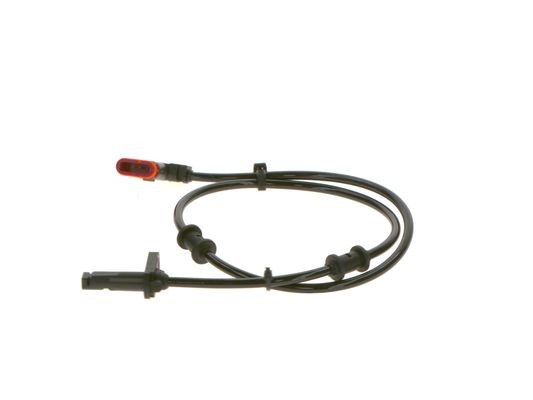 ABS-givare, Sensor, hjulvarvtal, Bakaxel, Höger, Vänster Bosch 0  BOSCH
