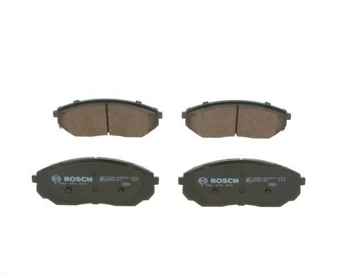 Bromsbeläggsats, Framaxel Bosch 0 986 494 883 BOSCH
