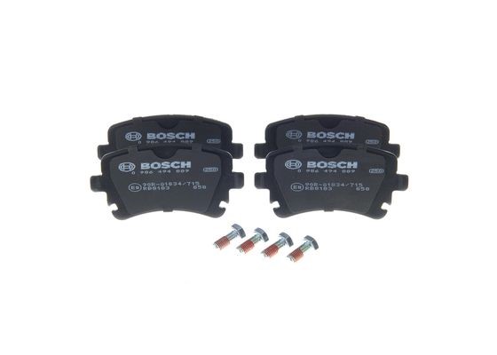 Bromsbeläggsats, Bakaxel Bosch 0 986 494 889 BOSCH