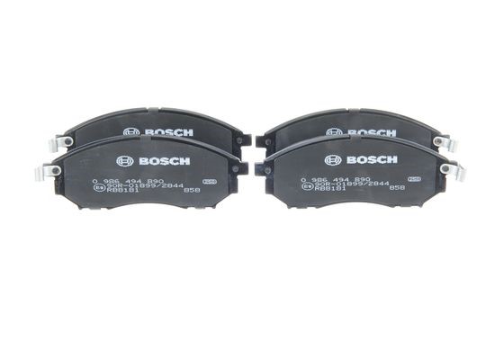 Bromsbeläggsats, Framaxel Bosch 0 986 494 890 BOSCH