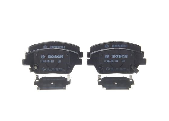 Bromsbeläggsats, Framaxel Bosch 0 986 494 984 BOSCH