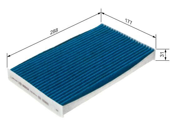 Kupefilter Bosch 0 986 628 578 BOSCH