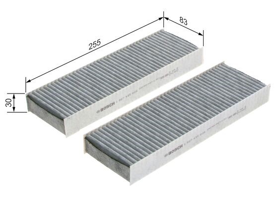 Kupefilter Bosch 1 987 435 608 BOSCH