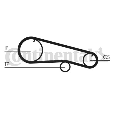 Kamrem Contitech CT668 CONTITECH