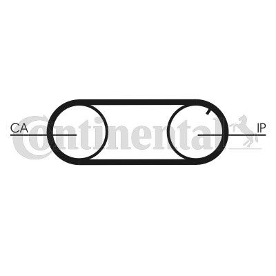 Kamremskit Contitech CT704K2PRO CONTITECH