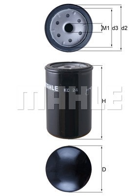 Bränslefilter Knecht KC 24 KNECHT
